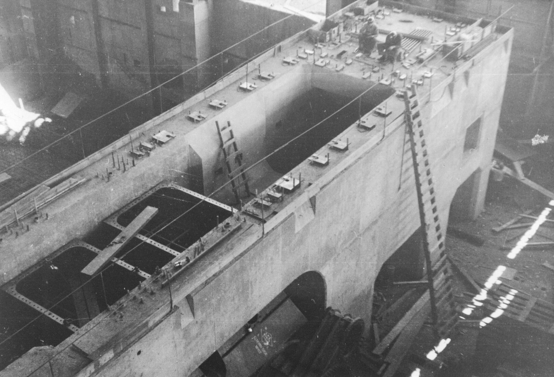 Boundary dam generating station - 1950s