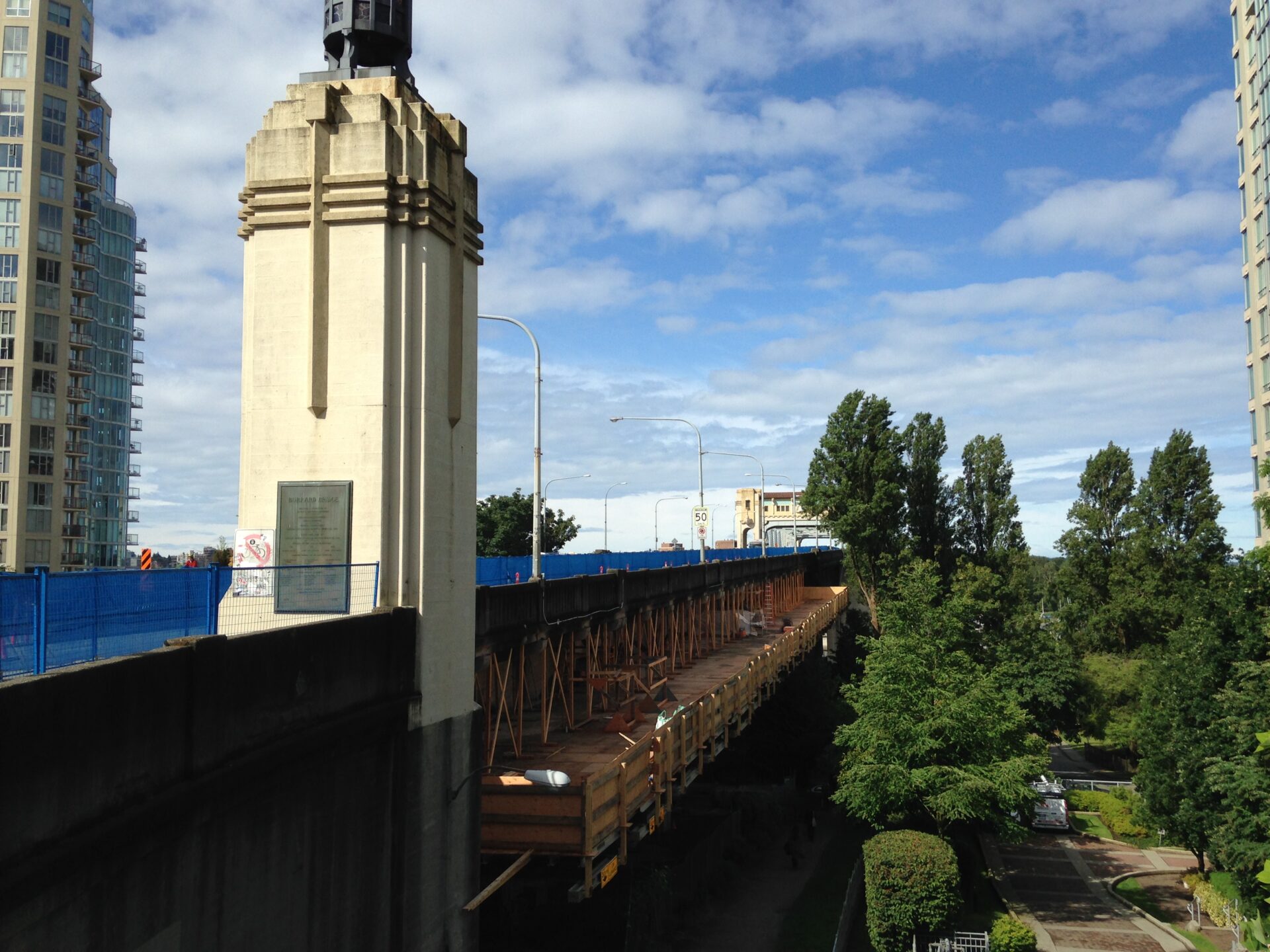 Burrard Bridge Seismic Renovations & Rehabilitation & Widening