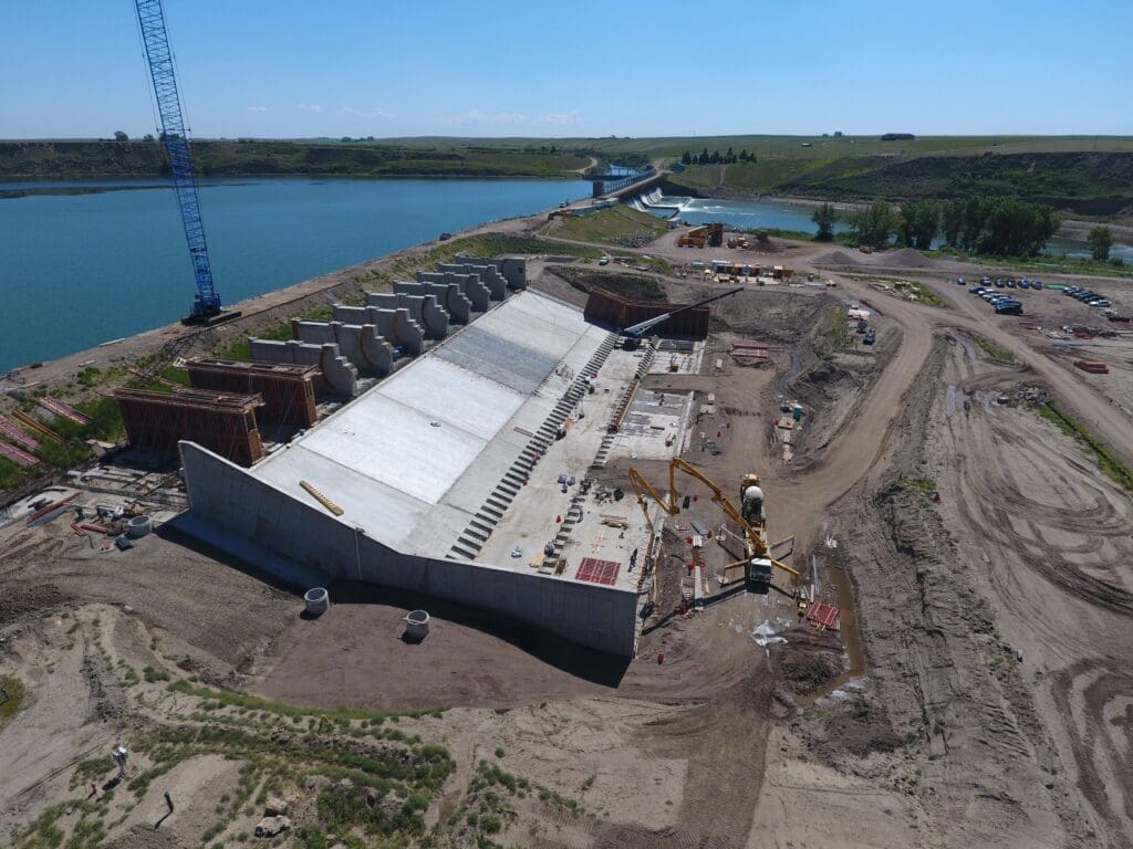 Bassano Dam Emergency Spillway Project