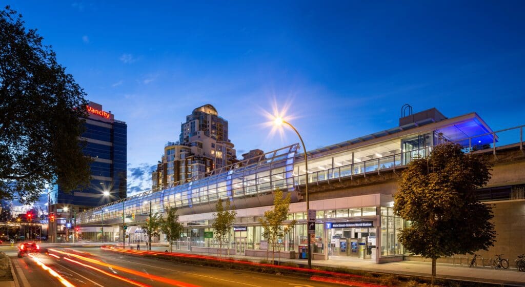 Main Street SkyTrain Station Renovations