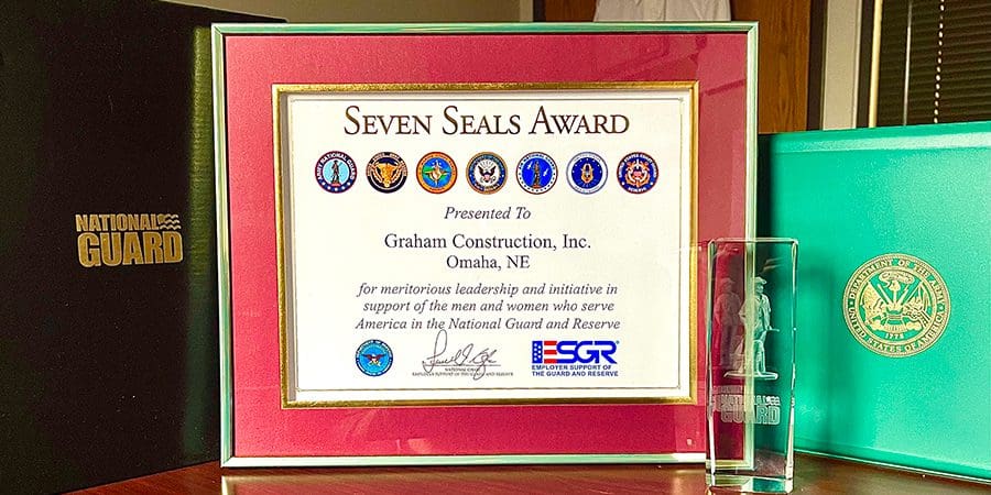 Graham Receives Seven Seals Award