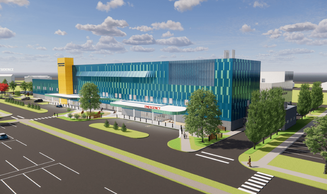 Construction of new hospital awarded to Graham by British Columbia Government