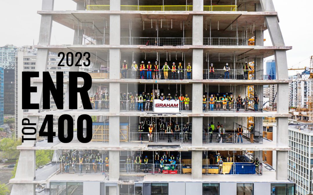 Graham Increases Ranking on ENR’s Top 400 General Contractors List