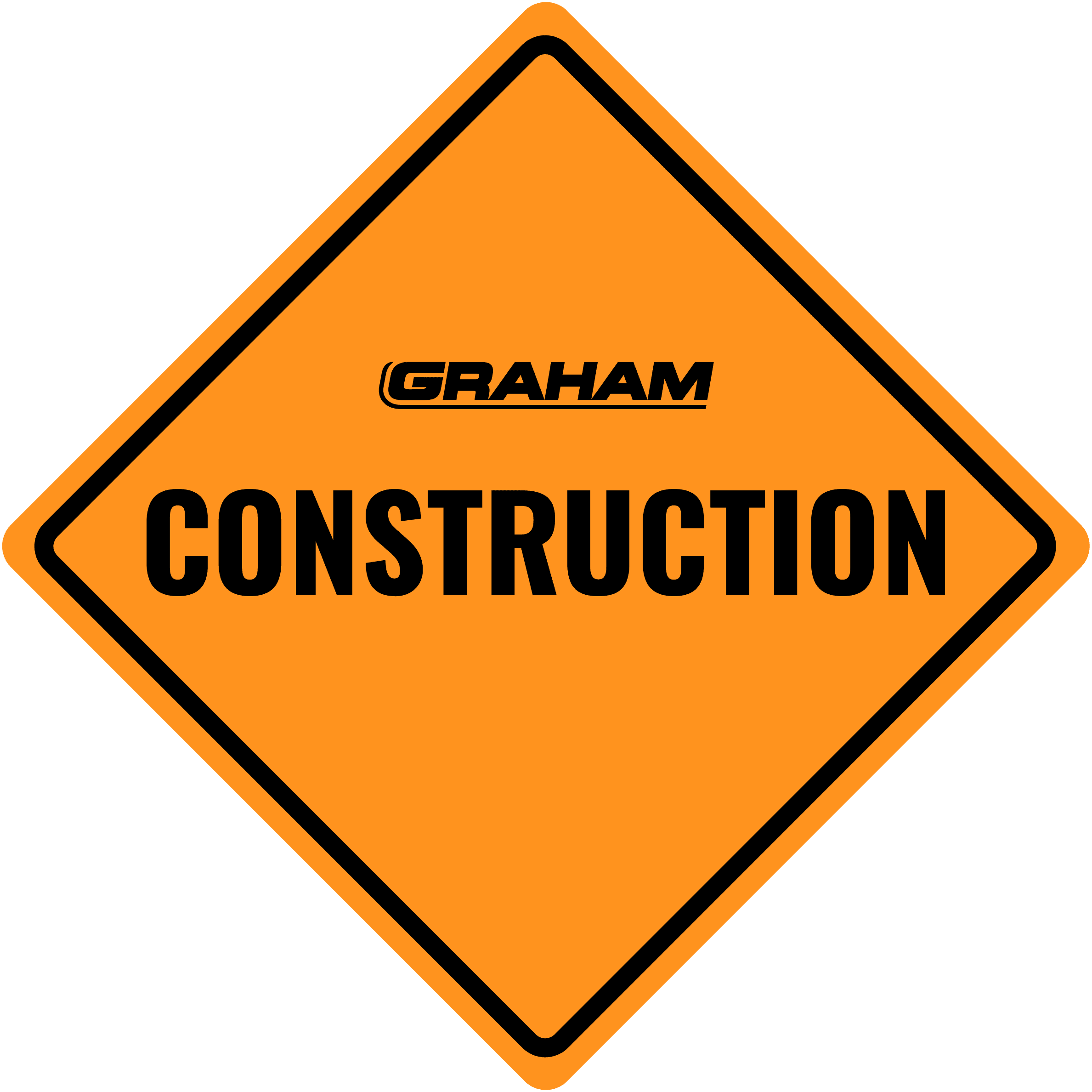 Graham Construction sign