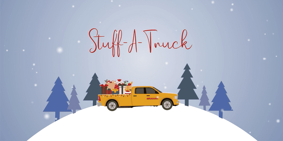 stuff-a-truck graham gives holiday season